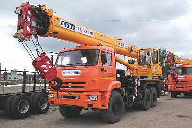 КС 55713-5В-4 автокран 25т. с гуськом  (КАМАЗ-43118) ОВОИД