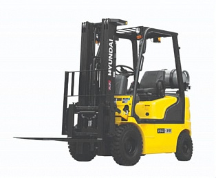 Газ-бензиновый вилочный погрузчик HYUNDAI 15G-7M