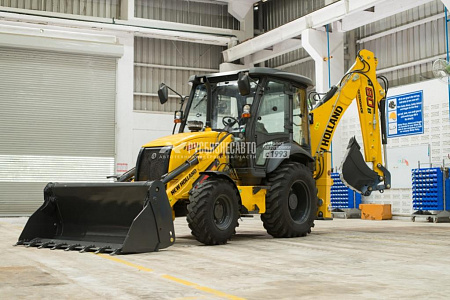 Экскаватор-погрузчик New Holland B80B (с кондиционером)