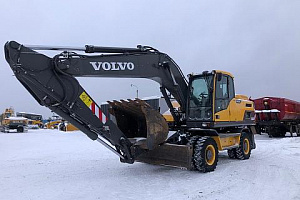 Экскаватор колесный VOLVO, EW205D б/у (2020 г., 2900 м.ч.)