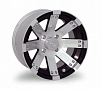 7JX14 H2 4/110/136 Ø14.3C60 ET2.5 Gloss Black Machined 8911470-32