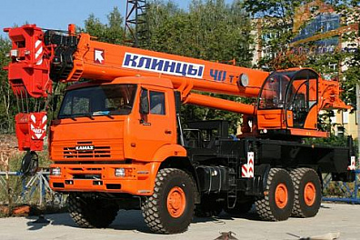 Автокран Клинцы КС-65719-5К