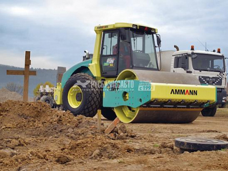Каток дорожный грунтовый AMMANN ASC150D