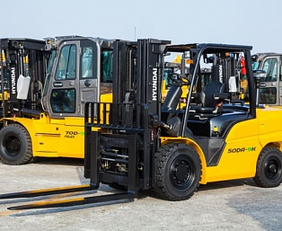 Дизельный вилочный погрузчик HYUNDAI 50DA-9K